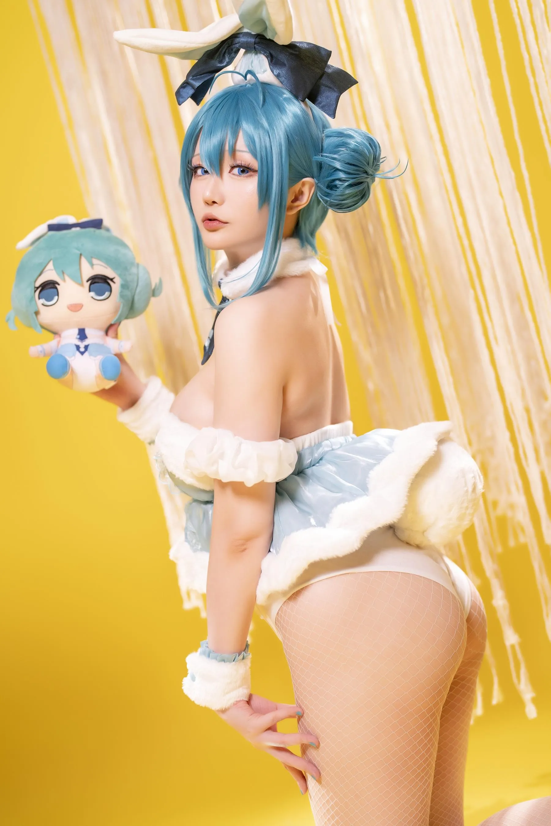 星之迟迟 – NO.158 23年9月计划A 初音未来 白兔女郎 [77P]插图4